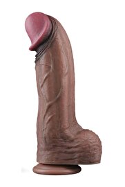 Meyrabest 13   Dual Layered Si̇li̇cone Cock Xxl 33 Cm