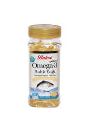 Ethab Ti̇caret Omega 3 Plus+ Balık Yağı Yumuşak 100 Kapsül