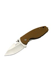 evimdeyokyok Crkt 3329 BRW Heat Kamp Çakı 18cm - Metal Sap, Kılıflı, Açacaklı, Perçinli