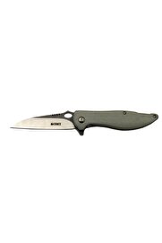 evimdeyokyok Crkt Lotus 1265 Gri Kamp / Outdoor Çakı 18cm - Yarı Otomatik, Kutulu