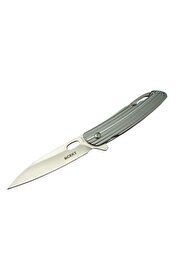 evimdeyokyok CRKT K241 XXP Kamp Çakısı 23 cm - Kancalı Metal Sap, Otomatil, Kılıflı, Kutulu