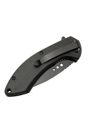evimdeyokyok 4215 Kırmızı Kamp Çakı 20cm- Yarı Otomatik, Oluklu