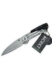 evimdeyokyok CRKT CR 0087 BK Kamp Çakı 18 cm - Metal Saplı, Otomatik, Kılıflı