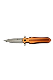 evimdeyokyok 4222 Turuncu Kamp Çakı 21cm- Yarı Otomatik