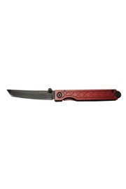evimdeyokyok Chris Reeve Pocket Samurai 7425 RD Kırmızı Kamp / Outdoor Çakı 18cm - Manuel, Kutulu