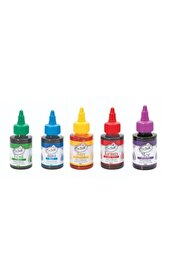 Dr. Gusto Dr Gusto 5’li Sıvı Su Bazlı Likit Gıda Boyası 5 X 60 gr Sarı Kırmızı Mavi Mor Yeşil