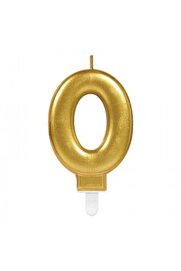 Evi̇mdeyokyok 0 Rakam Mum Gold Renk