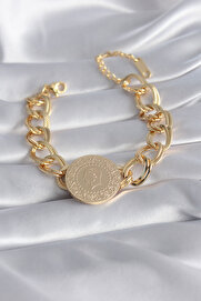 Evi̇mdeyokyok 316L Çeli̇k Gold Renk Tam Model Samanyolu Kadın Bi̇lekli̇k Tj-Bb5866