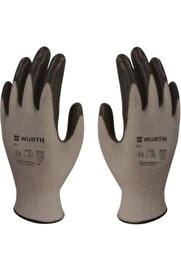Würth Iş Güvenliği Eldiveni Mekanikçi Siyah 9 3 Adet