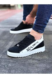 Bi̇lfold Si̇yah Beyaz No Li̇mi̇t Erkek Casual Ayakkabı
