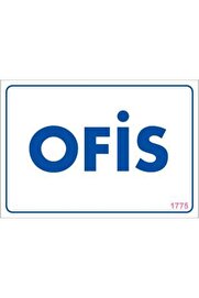 Ethab Ti̇caret Ofi̇s Uyarı Levhası 17,5X25 Kod1775