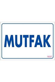 Ethab Ti̇caret Mutfak Uyarı Levhası 17,5X25 Kod1657