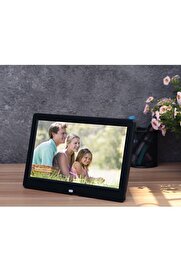 Evi̇mdeyokyok Di̇ji̇tal Fotoğraf Çerçevesi̇ 10.2 İnç Vi̇deo+Mp3 Kumandalı