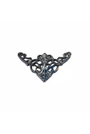 evimdeyokyok Dekoratif Köşe Süsü, Köşelik - Küçük, 19x34mm, Nikel, 100 Adet