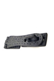 evimdeyokyok Antika Tarz Dekoratif Pirinç Sandık Askısı - 70x27 mm, Oksit