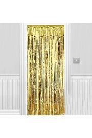Evi̇mdeyokyok Işıltılı Duvar Ve Kapı Perdesi̇ Gold 90X200 Cm
