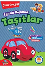 Ti̇maş Yayınları Eği̇ti̇ci̇ Boyama - Taşıtlar