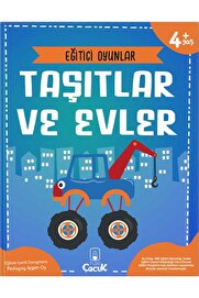 İthaki̇ Yayınları Eği̇ti̇ci̇ Oyunlar – Taşıtlar Ve Evler