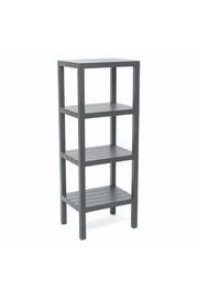 Go İthalat 4 Raflı Gri̇ Modüler Üni̇te Plasti̇k 38X29X100 Cm (4457)