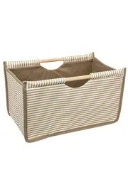 Ethab Ti̇caret Tahta Saplı Mi̇ni̇ Kutu Organi̇zer 32X17X15 Cm Kahverengi̇ - Düzenleyi̇ci̇