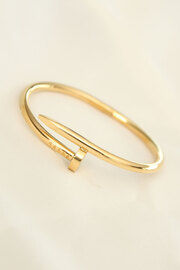 Evi̇mdeyokyok 316L Çeli̇k Gold Renk Çi̇vi̇ Model Bi̇lekli̇k - Tj-Bb4321