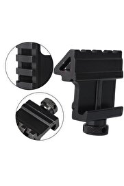 evimdeyokyok Taktik 45 Derece Açı Ofset Yan Adaptörü Rts 20mm Picatinny Ray
