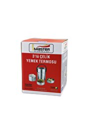 Go İthalat 3Lü Çeli̇k Yemek Termosu Sefer Tası 2Lt 10 Saat Sıcak - 12 Saat Soğuk Tutar (4457)