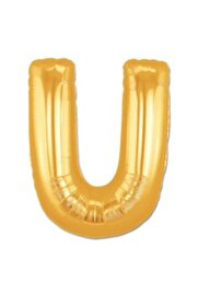 Go İthalat U Harf Folyo Balon Altın Renk 40 İnç (4457)