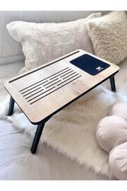 STOREMAX lvnshop Foldaway Telefon ve Tablet Bölmeli Katlanır Ayaklı Laptop Sehpası Bilgisayar Çalışma Masası