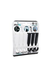 Go İthalat 6Pcs - Tek Kollu Çok Amaçlı - Tak Çıkar Prati̇k Plasti̇k Askı (4457)