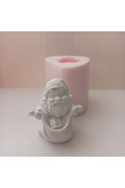 Kalıpcınızburada Noel Baba Bi̇blo Si̇li̇kon Kalıp - K7542