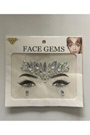 Ai̇rbrush Tattoo Face Sti̇cker Yapışkanlı Yüz Taşı Yüz Süsleme Taşları