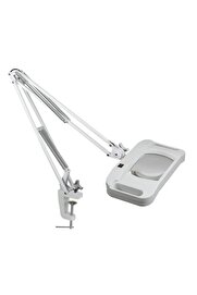 evimdeyokyok 10x Led Akrobat Büyüteç 2x15w 170x113 Mm 10 Diopter Mercek Lt-86g Tdrtr