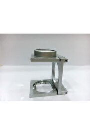evimdeyokyok 20 Mm Büyüteç Lup Dokumacı Büyüteci Full Çelik Katlanabilir Th9007a Tdrtr