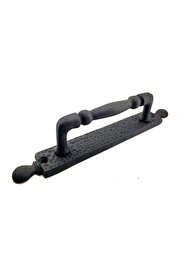 evimdeyokyok Antika Tarz Dekoratif Pirinç Misket Çekme Kapı Kolu - 223x33 Mm, Oksit Tdrtr