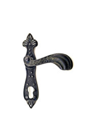 evimdeyokyok Antika Tarz Dekoratif Pirinç Mevlana Oda Kapı Kolu - 228x48 Mm, Oksit Tdrtr