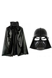 evimdeyokyok Çocuk Boy Darth Vader Maskesi ve Pelerin Seti