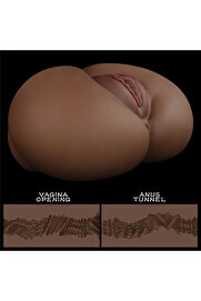 Lovetoy Streetgi̇rl S #13 Black Çi̇ft İşlevli̇ Kalça Mastürbatör