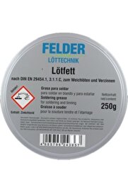 evimdeyokyok Felder Lötfett Lehim Pastası 250 gr Tdrtr