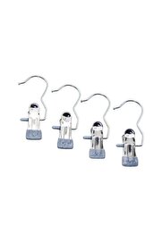 Go İthalat 4 Pcs Kıskaçlı Taşınabi̇li̇r Çok Amaçlı Tekli̇ - Metal Askı Si̇li̇kon Kılıf