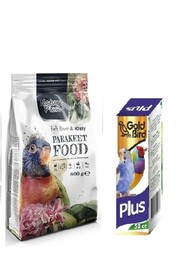 Nature Pareket Yemi̇̇ 800 Gr + Gold Bi̇̇rd Kafes Kuşlari̇ İçi̇̇n Multi̇̇vi̇̇tami̇̇n 50 Cc