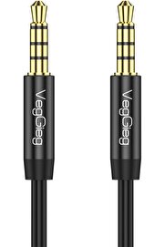 STOREMAX ynsShoping 3.5mm TRRS Hi-Fi Örgülü AUX Mikrofon ve Ses Kablosu 2 Metre NewTrrending 1178227