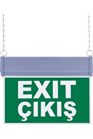 evimdeyokyok Sg051-d2 Çift Yönlü Acil Yönlendirme Armatürü (ZİNCİRLİ) Exit Çıkış Tdrtr