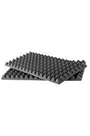 evimdeyokyok Piramit Sünger Antrasit 4cm 80cm x 120cm 10 Adet (10 m2) TdrTR