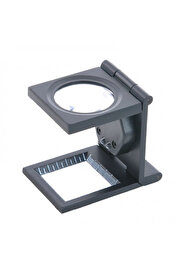 Evi̇mdeyokyok 25X25 Mm Full Çeli̇k Kaplı Katlamalı Büyüteç Th-9005B
