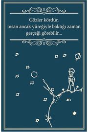 STOREMAX buybeam Kuşe Kağıt Duvar Posteri Gözler Kördür Insan Ancak Yüreğiyle Retro Drtr0048 polyrush 1063348