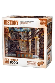 gizmurstore Nessiworld KS Games Library of St. Florian Monastery Puzzle 1000 Parça 20801