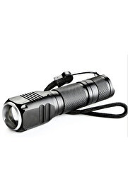 evimdeyokyok F.b.ı F-82 T6 Led Zoomlu 2000 Lm Yüksek Işık Şarjlı El Feneri Tdrtr
