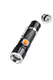 evimdeyokyok P50 Led Şarjli Mıknatıslı Usb El Feneri Watton Wt-622 Tdrtr