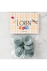 Ethab Ti̇caret Loren Crafts 8 Li̇ Düğme Yeşi̇l - 1138